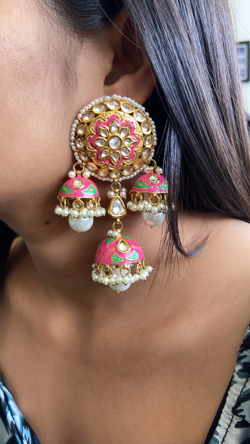 PINK SALE EARRING