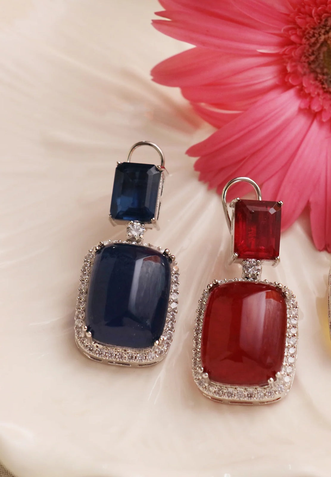 Square doublet earrings