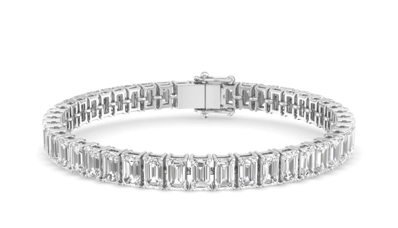 Emerald Cut Classic tennis bracelet
