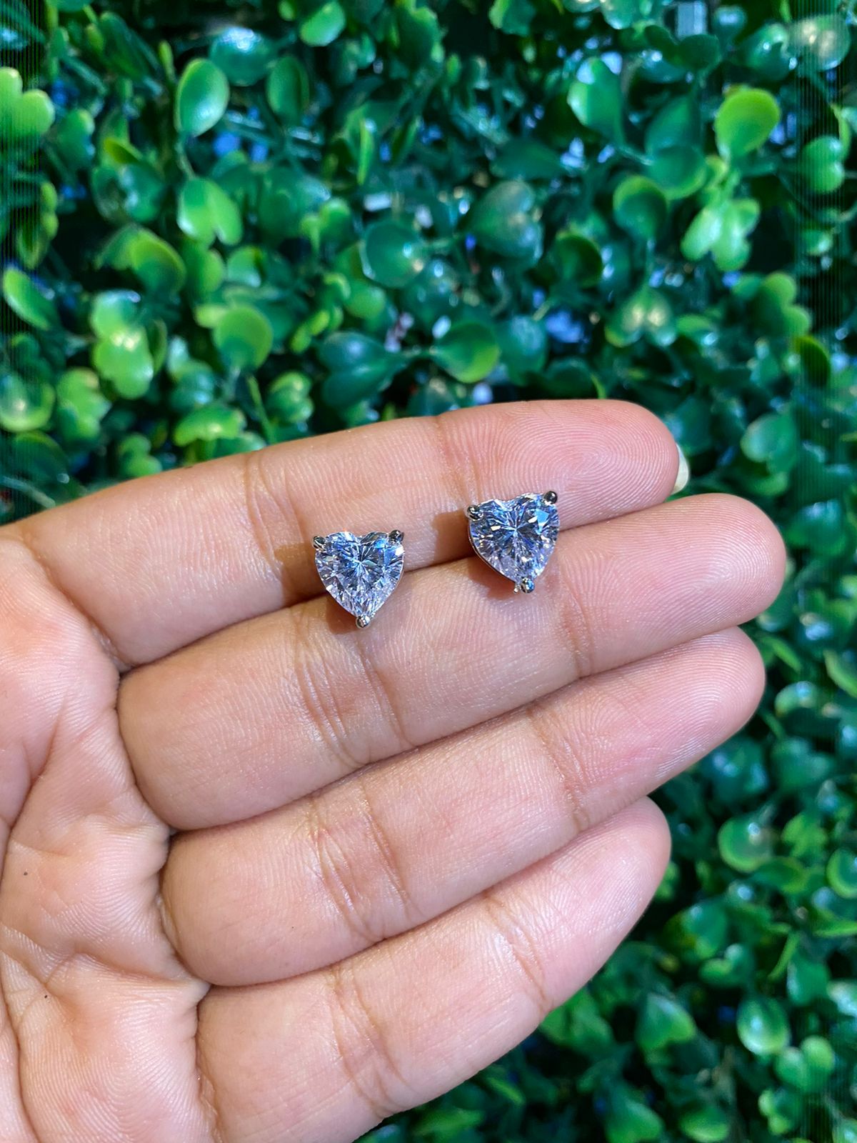 3 CT Daily wear heart Soliatires