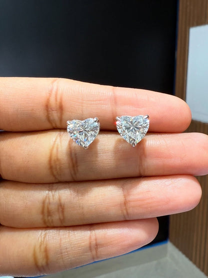 3 CT Daily wear heart Soliatires