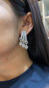 Triple drop earrings