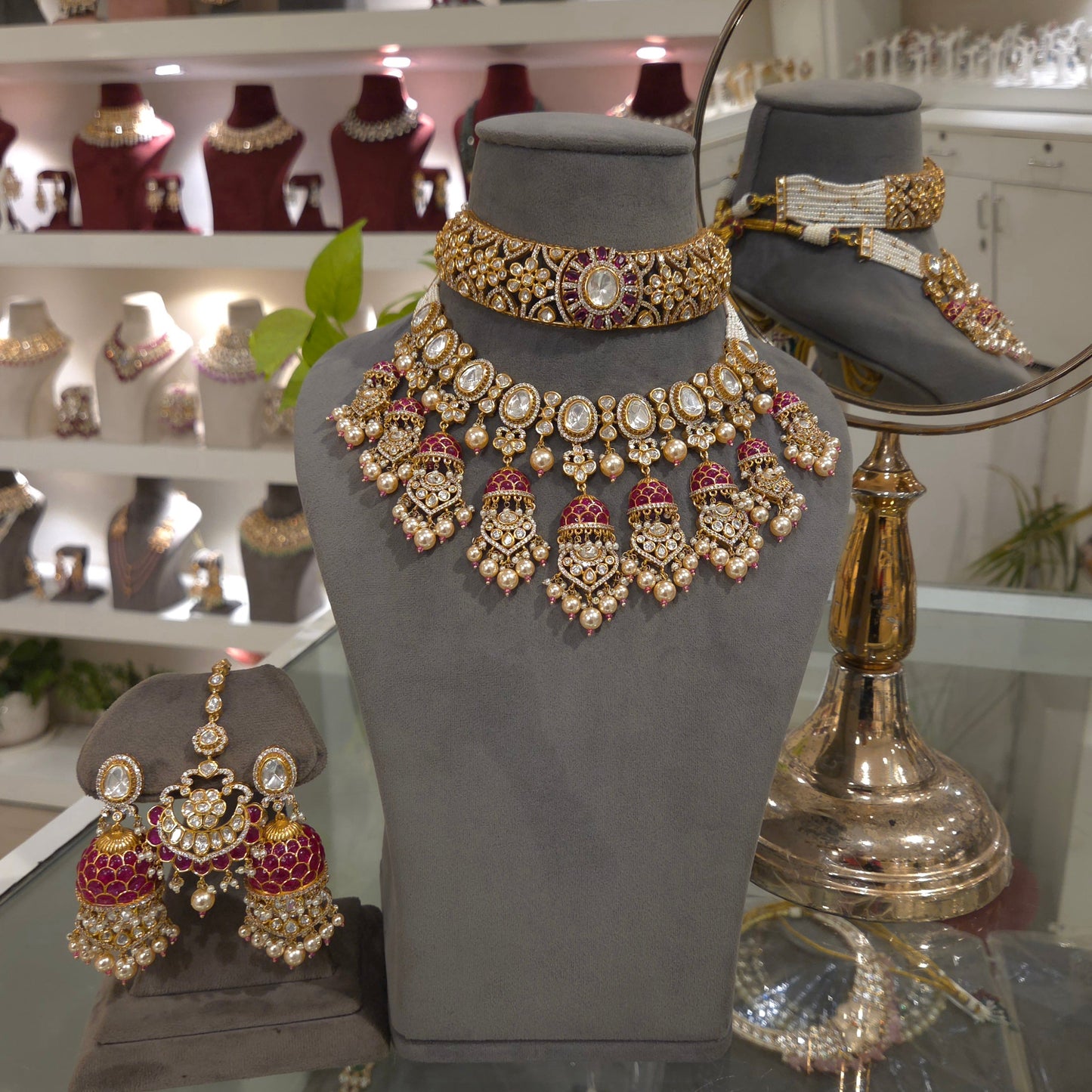 Indraya Polki bridal set