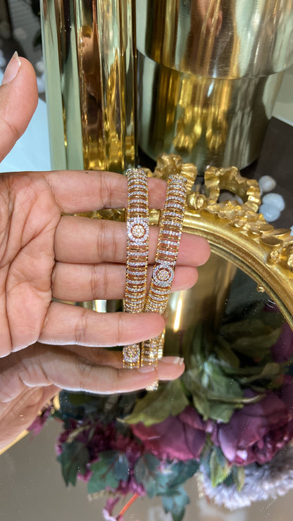 PAHELI DIAMOND BANGLES (WITHOUT LOCK)