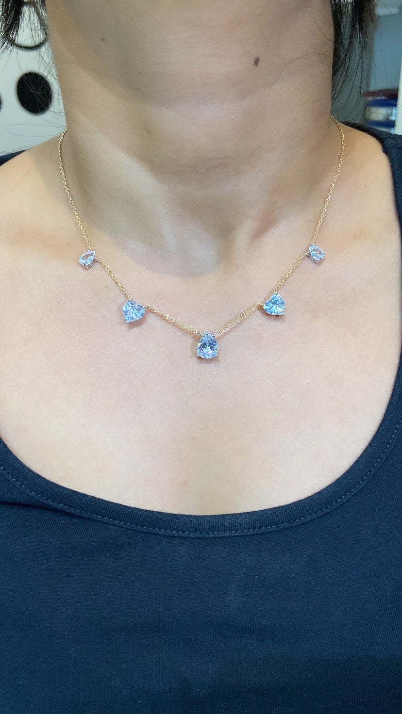 MULTISHAPE DAILYWEAR CHAIN NECKLACE