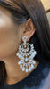 Pearl Long cocktail earrings