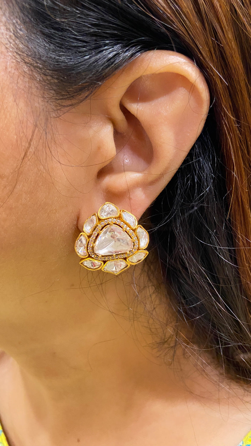 ASHYA MOISSANITE POLKI TOPS