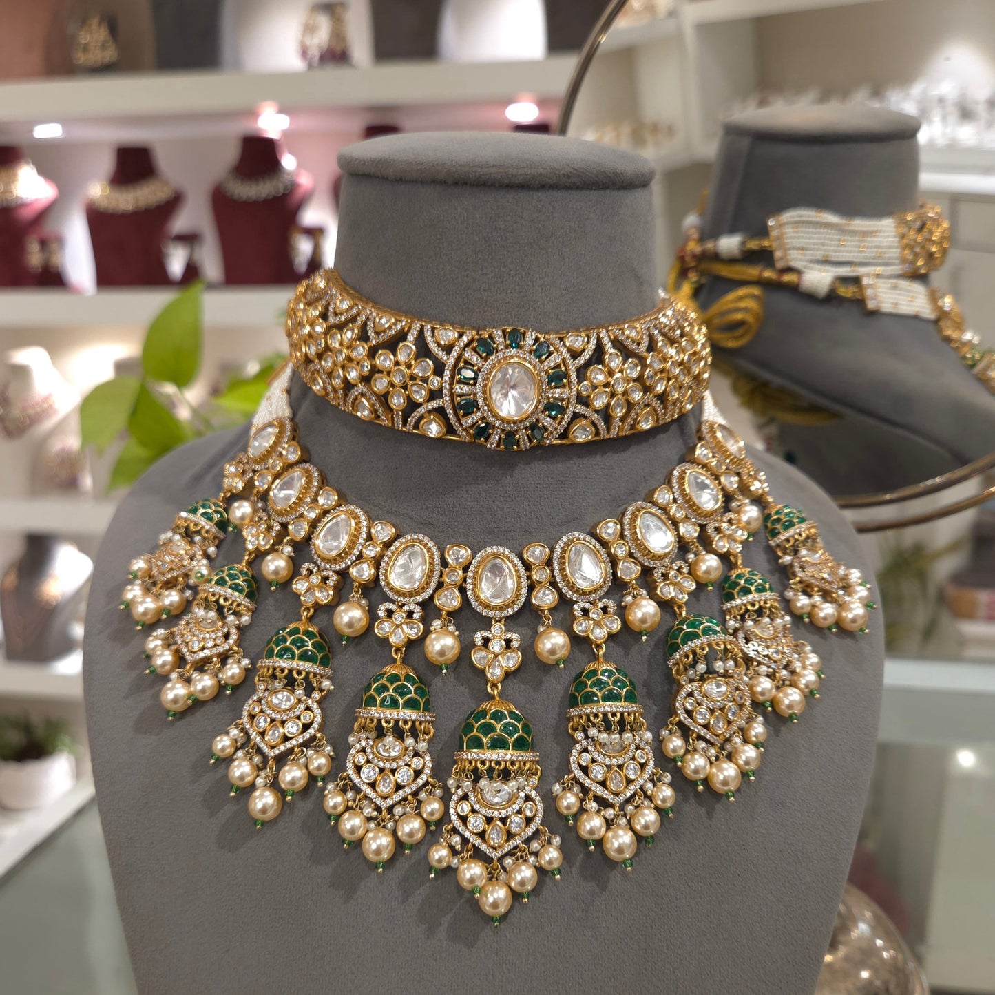 Indraya Polki bridal set
