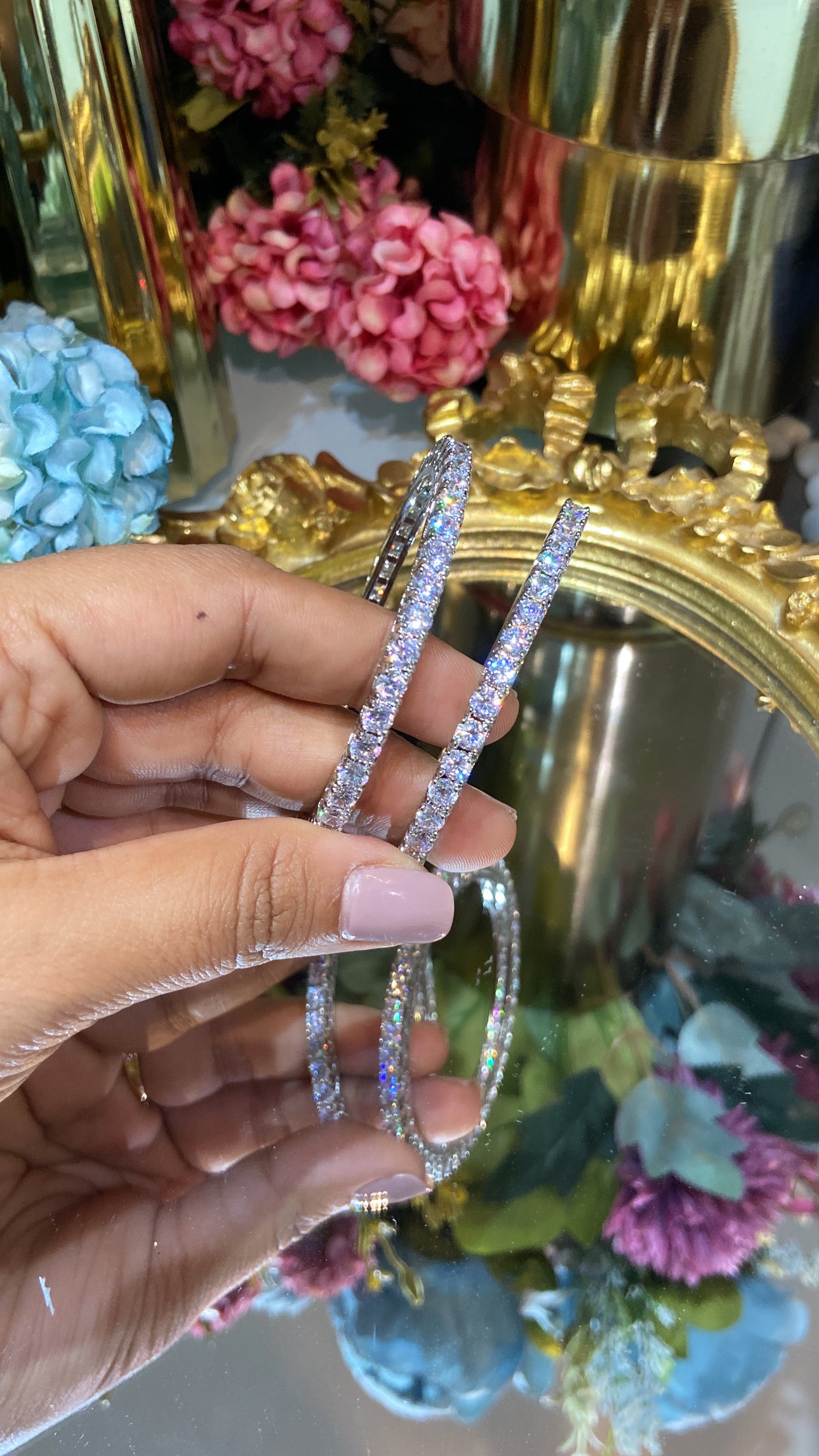 25 pointer DIAMOND Solitaire Bangles - (NOT OPENABLE)