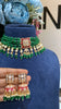 Sonakshi Festive emerald strings kundan polki necklace set