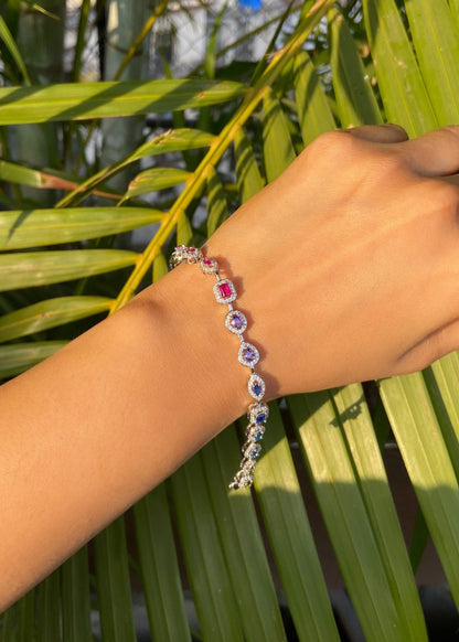Multishape Halo bracelet