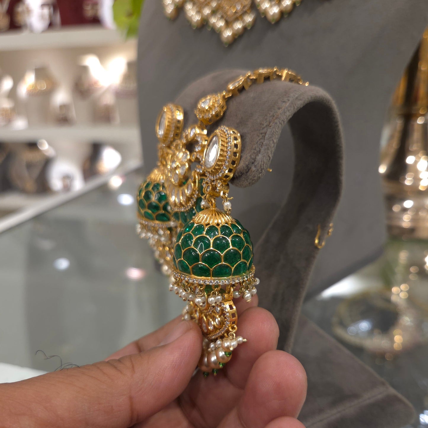Indraya Polki bridal set