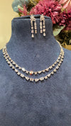 2 liner multishape necklace set