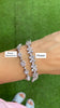 DESIGNER CLUSTER TENNIS BRACELET