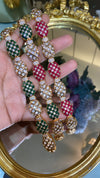 Festive Embedded Polki bracelet (Single)