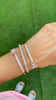 Adjustable criss cross bracelet Kada