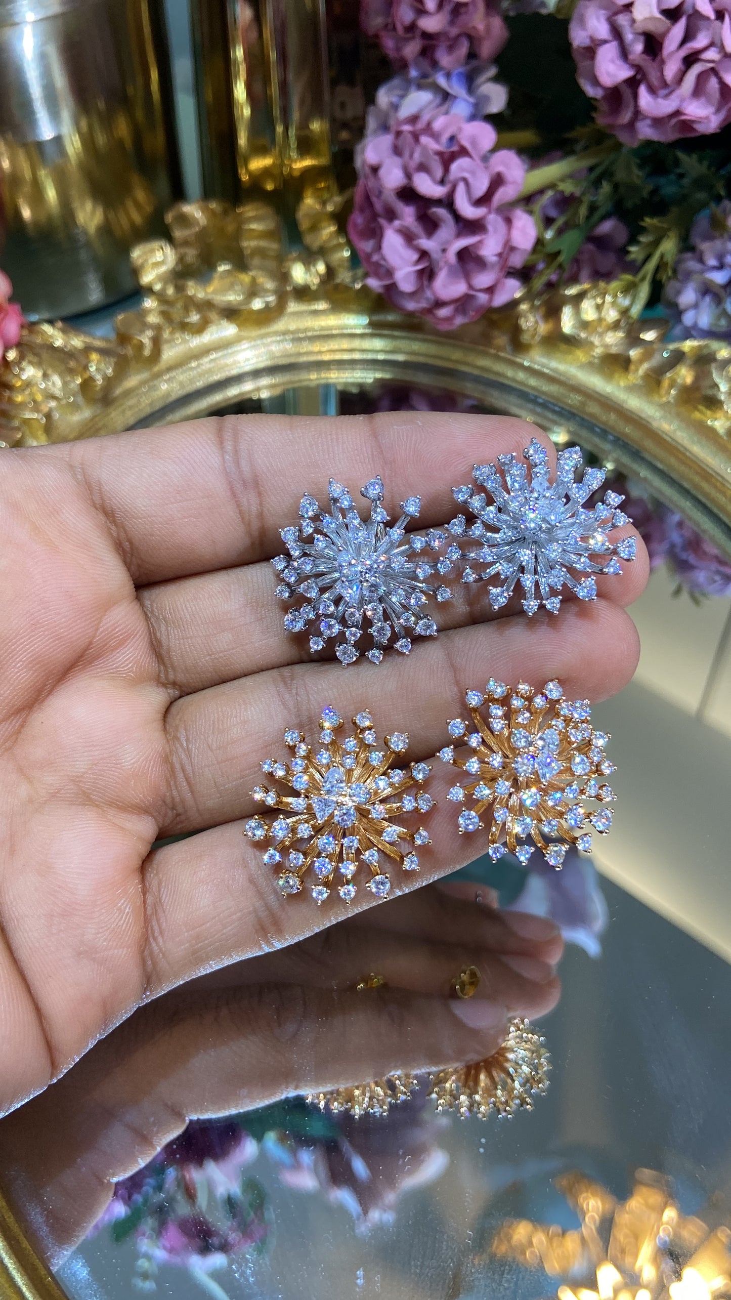 Bloom Diamond Earrings
