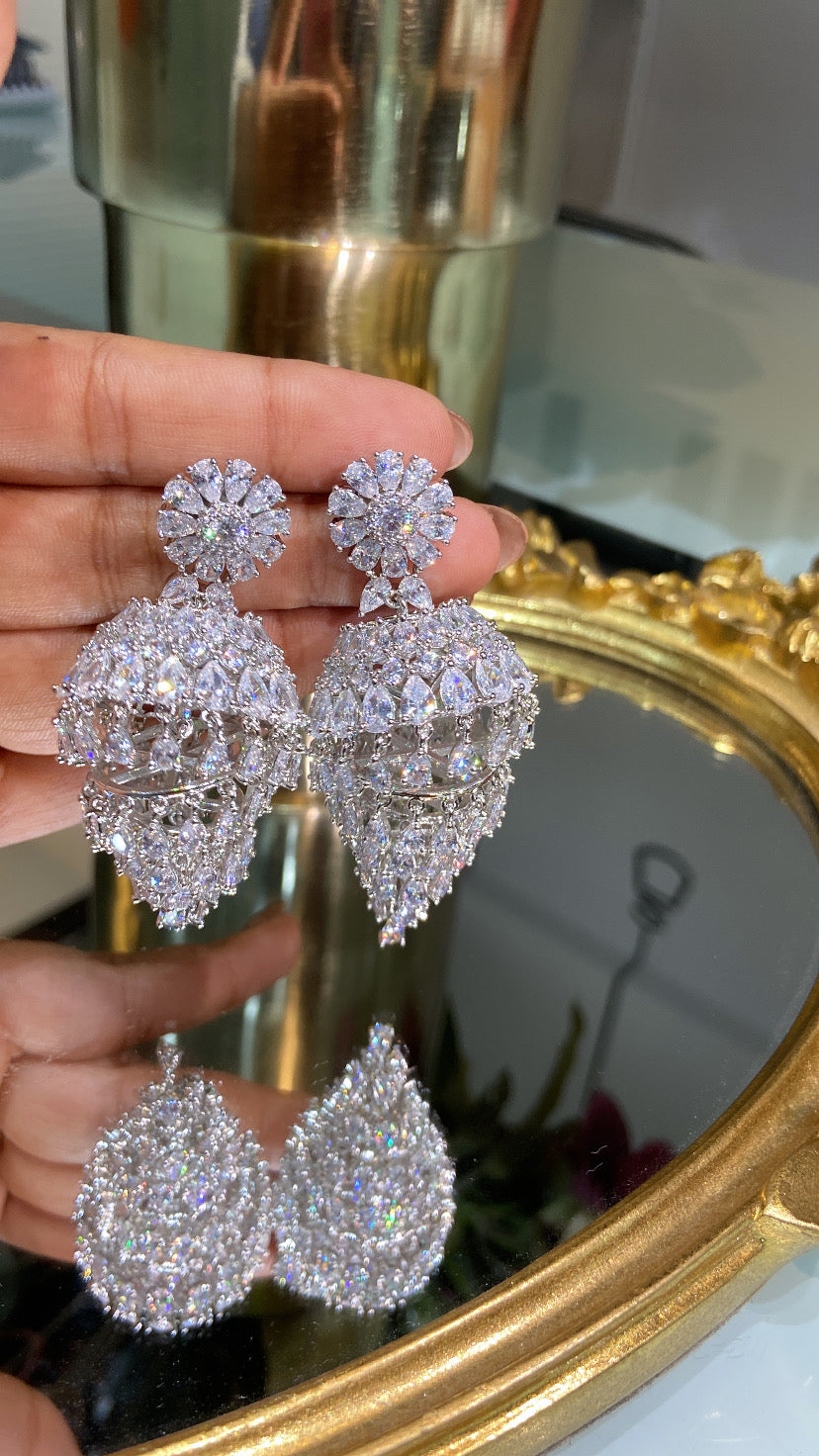 Chandelier diamanté Jhumkis