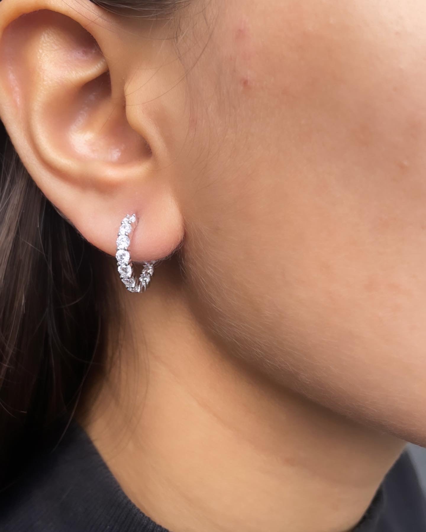 Huggies hoops 3mm 🔆