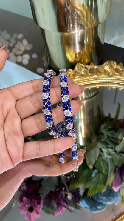 Designer colour invisible setting bangles Pacheli
