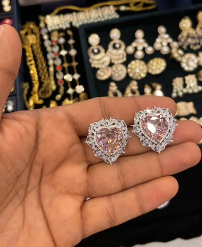 Heart Statement Earrings