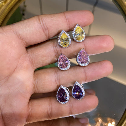 Pear shape colour Earrings