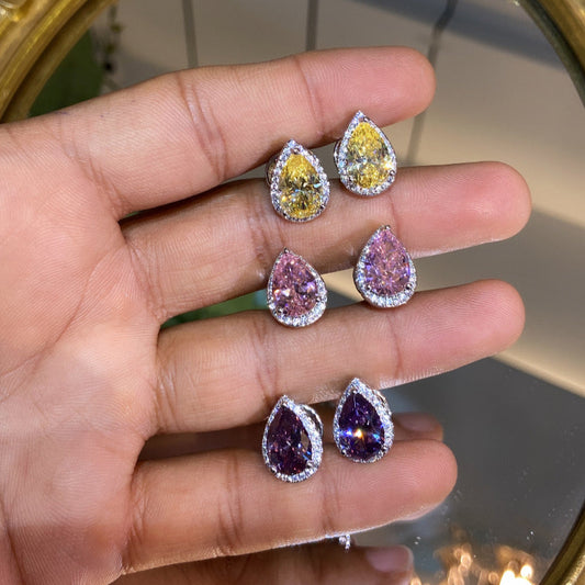 Pear shape colour Earrings