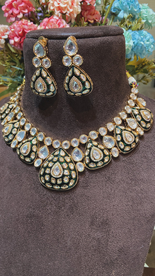 APARNA MEENA POLKI SET