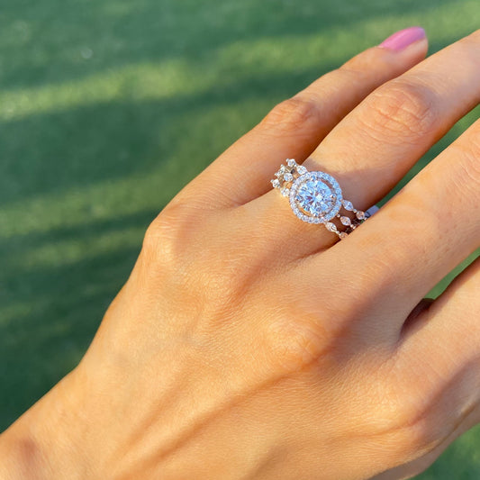 Marquise Drop Solitaire ring (Get a free gift) 🩵🩵