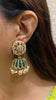 TATHA MOISSANITE POLKI JHUMKIS
