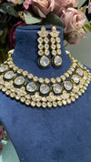 LOTUS SUTRA KUNDAN POLKI NECKLACE SET