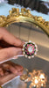 Red green meena Polki ring