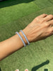 SLANT MARQUISE DIAMOND BANGLES (OPENABLE) PAIR