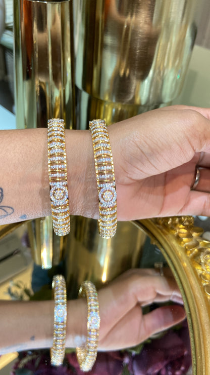 PAHELI DIAMOND BANGLES (WITHOUT LOCK)