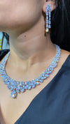 Festive Collar diamond Necklace Set