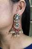 MEENA POLKI JHUMKA EARRINGS