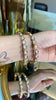 Leafy MOISSANITE Polki bangles (Not openable) Pair