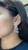 Triple drop earrings