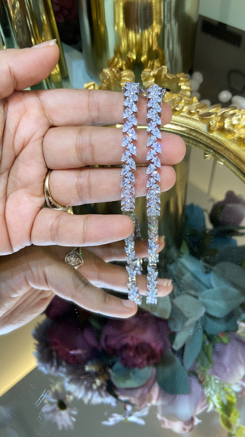 MARQUISE DIAMOND BANGLES (OPENABLE) PAIR