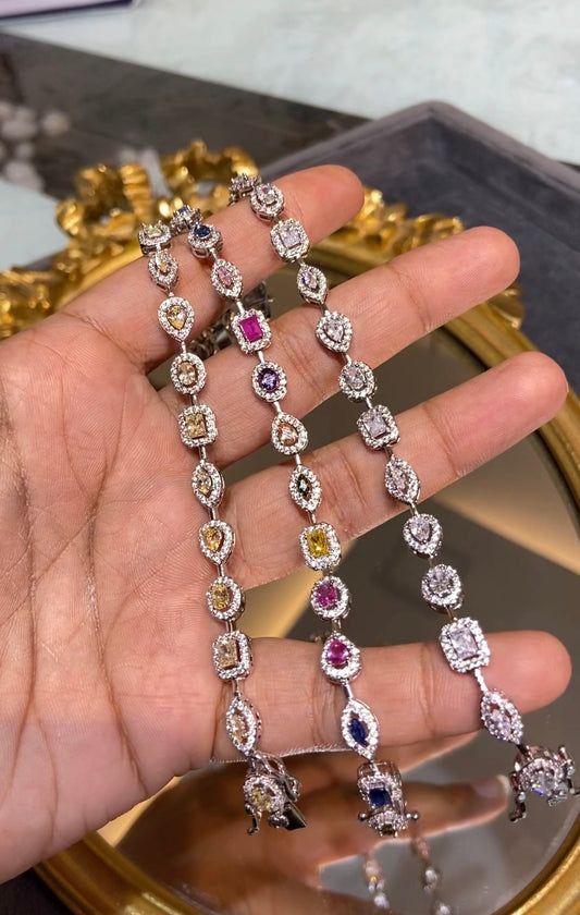 Multishape Halo bracelet