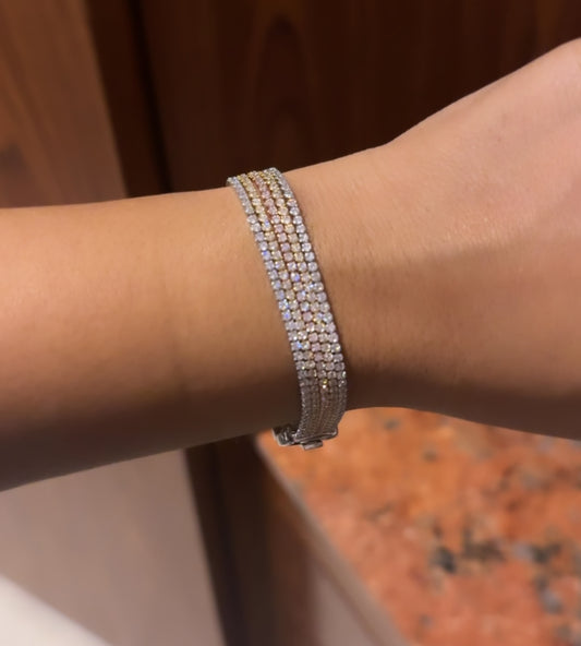 5 line tennis bracelet