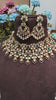 KHUSHI MOISSANITE POLKI EMERALD CHOKER SET