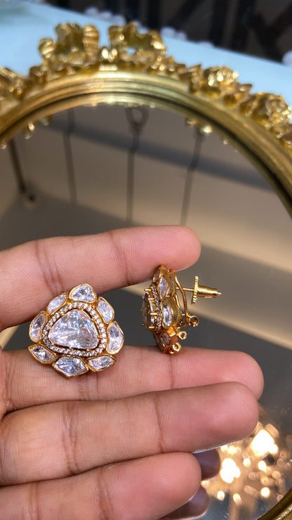 ASHYA MOISSANITE POLKI TOPS