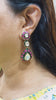 ANMOL MEENAKARI MOISSANITE POLKI EARRINGS