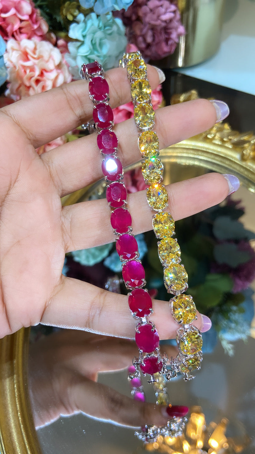 OVAL CHUNK BRACELET