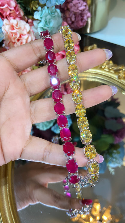 OVAL CHUNK BRACELET