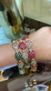 Festive Embedded Polki bracelet (Single)