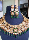 Festive Green Bridal Full Necklace