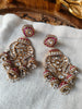 DHRITI LAYERED MOISSANITE POLKI JHUMKIS CHANDBALI