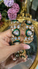 Broad Enamel evergreen POlki Kadas (PAIR) Openable